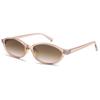 Gafas de Sol Ovaladas Vintage para Mujer Diseño de los 90 Pequeñas Ojo de Gato Gafas de Sol Protección Solar Moda Pantalla Estrecha