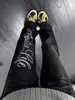 Calça jeans masculina com estampa de raios e letras, corte reto solto, estilo American high street, calça flare slim fit versátil e moderna