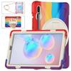 Para Samsung TabS6 10.5 Tablet Capa Protetora T860 Alça de Mão Suporte Rotativo Alça Capa Protetora para Tablet