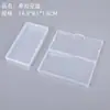 Caja Plana Pequeña de 1.8mm Caja de Plástico Caja de Plástico Caja de Accesorios de Plástico Caja de Cartón Caja para Anzuelos de Pesca Caja Transparente de Plástico PP