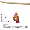 Nuevo Colgante de Calabaza Moneda de Espíritu de Montaña Taoísta Estilo Chino Bolsa de los Cinco Mandamientos del Trueno Adorno Creativo Cultural Artesanía de Madera Decoración