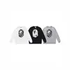 Sudadera con cuello redondo estampada de la marca de moda BAPE Ape Head, Nueva moda Hip-Hop Otoño/Invierno para Hombres y Mujeres, Cabeza de Simio Transfronteriza