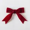 Accesorios de cinta de lazo 86 puntos corbata de cintura de 2 cm cinta de terciopelo decorativa roja cinta de seda pequeña producto semiacabado