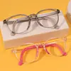 Nuevas Monturas de Gafas Planas para Niños Estilo Caliente Recomendado Silicona Linda Anti-Luz Azul Gafas Antideslizantes para Niños Fabricante Venta al por Mayor