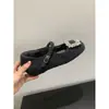 Zapatos de felpa grises para mujer para uso exterior, invierno 2025, con aumento interno de altura, zapatos Mary Jane engrosados y cálidos