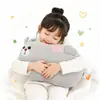 Protección de Cuello Terciopelo de Nube Algodón Conejito Almohada Suave Pegajosa Personalizable Almohada para Dormitorio Estudiantil Linda Adorable Almohada para Dormir Infantil