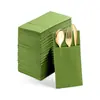 4040CM Servilleta de Papel Desechable Libre de Polvo Color Café Papel para Café Servilleta de Papel para Hotel Paño para la Boca Manteles Individuales Bolsa para Cubiertos