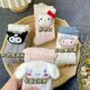 Calcetines Sanrio de Vellón Coral Nuevo Espesor Cálido Blanco Lolita Dibujos Animados Lindo Dormir Absorbente de Sudor Calcetines de Piso