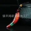 Colgante de Jade Colorido, Colgante de Material de Mongolia Exterior, Marca Unicornio Dragón, Colgante de Jade Pixiu, Jade Colorido Hetian de Xinjiang al por Mayor