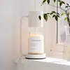 Lámpara de Cera Derretida Europea, Americana y Coreana Lámpara de Vela Derretida Lámpara de Dormitorio Lámpara de Mesa Simple Amazon Atenuación Programada Lámpara de Fragancia Lámpara de Aromaterapia