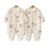 Mono de bebé, ropa de primavera y otoño para recién nacidos, pijamas de algodón puro para bebés niños y niñas, ropa de principios de primavera