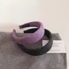 Diadema de Lana de Alta Gama para Otoño e Invierno con Borde Ancho y Cabeza de Esponja, Elegante y con Estilo Accesorio para el Cabello, Suave y Versátil, Pinza para el Cabello de Top