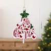 Nuevo adorno de plástico para árbol de Navidad de animal en motocicleta de Santa Claus soplado, accesorio de decoración navideña creativa