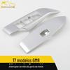 Adequado para 17 GM8 interruptor de vidro da porta da frente moldura decorativa GM8 janela do carro interruptor de elevação do apoio de braço acessórios de remendo brilhante