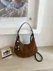 Sentido de diseño transfronterizo bolsos de nicho para mujer nuevo elegante retro bolsa de mano gran capacidad versátil bandolera cruzada de un solo hombro moderno