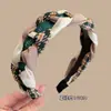 Diadema de Borde Ancho para Otoño e Invierno Estilo Coreano para Mujer Diadema Alta para la Parte Superior de la Cabeza Hace que la Cara Parezca Más Pequeña Sensación de Alta Calidad Pinza para el Cabello Accesorios para el Cabello Antideslizante Pinza para el Cabello Goma para el Cabello