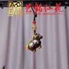 Colgante de Cadena para Teléfono Móvil Caballo del Zodiaco Pintado Artísticamente, Llavero Caballo Mecedora, Colgante para Bolso, Adorno del Año del Caballo