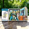 Ímãs de Geladeira de Canhoto de Ingresso Adesivos Magnéticos de Cidade Harbin Chongqing Chengdu Yunnan Saco Surpresa Viagem Loja Cultural e Criativa Tendências Culturais e Criativas