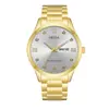 Relógio Masculino ORSGA Fashion Business Calendário Duplo Diamante Luminoso Fábrica Comércio Exterior Transfronteiriço Ao Vivo Relógio de Quartzo