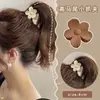 Mini Prendedor de Cabelo Garra Artefato para Prender Rabo de Cavalo Alto Franja Lateral Grampo Tubarão Presilha de Cabelo para Nuca Acessórios de Cabelo para Cabeça Venda por Atacado