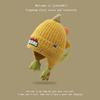 Gorro de Invierno para Bebé con Protección para las Orejas, Gorro de Punto Grueso con Diseño de Dinosaurio Estéreo Lindo, Gorro Cálido a Prueba de Viento con Forro de Felpa para Niños