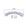 S999 Pé Prata Retrô Novo Estilo Chinês Jiyan Cotovelo Tubo de Prata Meio Bracelete DIY Moda Nacional Pulseira Pulseira Corda Acessórios de Prata
