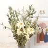 Ramo de Flores Secas DIY Gipsófila Nomeolvides Rosa Margarita Hojas de Eucalipto Adornos para el Hogar Props para Sesiones de Fotos en Instagram
