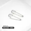 Broche de seguridad grande de pasador simple engrosado para ropa DIY, pasador de seguridad grande para suéter, alfombra, pasador de seguridad para joyería