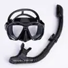 Equipo de Buceo Spot Máscara de Snorkel Sambo Respirador Submarino Gafas de Natación Máscara de Snorkel para Miopía