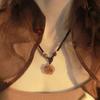 Serie Perla de Luz de Luna Blanca ~ Collar de Luna Estilo Hada Lindo de Nicho Colgante para Mejor Amiga Regalo para Clavícula Bendición
