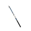 Caña de pescar pequeña para pesca de roca de comercio exterior, caña de casting portátil de fibra de vidrio con cola suave 1.68m caña de pescar para mar al por mayor