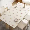 Mantel Impermeable y a Prueba de Aceite Mantel sin Lavado Nuevo Estilo 2025 Lujo Ligero Gama Alta Mantel para Mesa de Café Mantel Protector de Mesa