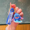 70 Llaveros de Puntada Clásica, Llaveros de Muñeca Populares de Dibujos Animados Lilo y Stitch, Colgantes Lindos para Pareja