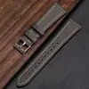 Pulseira de Couro Genuíno com Textura de Palma Universal de Liberação Rápida 18/19/20/22mm Banda de Reposição