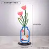 Adorno de Florero de Hierro Engrosado, Decoración Artística Hueca para Estudio, Mesita de Noche, Escritorio, Artesanía para Decoración del Hogar