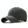 Bonés Retrô Masculinos Boné de Beisebol Lavado Desgastado Lona Cor Sólida Proteção Solar Protetor Solar Boné Casual Masculino e Feminino Tendência