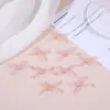 Accesorios para Uñas de Moño de Organza Malla de Tela Encaje Decoración de Uñas de Hada Borde de Encaje de Moda