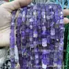 Cuentas Cuadradas Naturales Cristal Ágata Piedra Cuentas Sueltas Cuadrado de Ángulo Recto Cuentas Cubo de Azúcar Accesorios para Joyería DIY