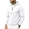Sudadera con capucha y cremallera de forro polar para hombre 2026 Otoño Invierno Casual con capucha Patchwork Holgada Ropa de abrigo para hombre Hombre