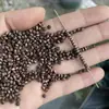 Materiais DIY, Diversas Contas de Madeira, Contas de Madeira em Formato de Oliva, Joias Artesanais, Acessórios de Contas Tubulares de Madeira Marrom