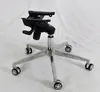 Base Giratoria de Aleación de Aluminio de Cinco Garras para Silla de Oficina, Soporte de Asiento, Silla de Computadora para Ocio, Silla Mecedora para Trabajar, Base Elevable