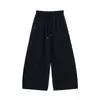Pantalones Curvos Tallas Grandes ALINDM para Mujer, Pantalones de Verano Finos de Nueve Puntos, Pantalones Casuales Rectos Holgados