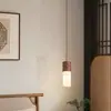 Lámpara de araña para mesita de noche de dormitorio estilo XiangyunSong, lámpara vintage de madera maciza para entrada y sala de té, nueva para el Año Nuevo