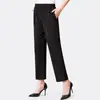 Pantalones de Primavera y Verano para Mujeres Maduras, Leggings Casuales para Mujeres de Mediana Edad y Mayores, Pantalones Rectos Sueltos Finos