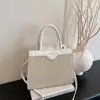 Bolso de Mano de Alta Apariencia Estilo Coreano de Moda para Mujer, Nuevo Bolso de Hombro de Gran Capacidad Moda Primavera 2026, Bolso Pequeño Cuadrado para Viajes Diarios
