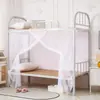 Mosquiteiro Dormitório Estudantil Cama de Solteiro e Cama Inferior Sem Suporte 2025 Novo Tecido Mosquiteiro Malha Anti-Mosquito Rede de Cama