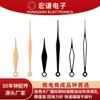 Hongqian Accesorios para Relojes Casuales Aluminio Metal Pointer Arte Decoración de Pared Fábrica Cabello Liso