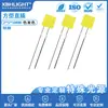 2*5 * 5MM quadrado cor cor de cabelo monocromático em linha LED indicador luz conta de luz perna longa perna curta luz de energia diodo emissor de luz