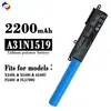 Adecuado para Batería de Portátil Asus X540L/X540S/A540U/F540U/Fl5700U A31N1519
