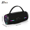 Altavoz Bluetooth RGB Portátil Sing-E Zqs-L38 para Baile Cuadrado, Altavoz Exterior Personalizable
